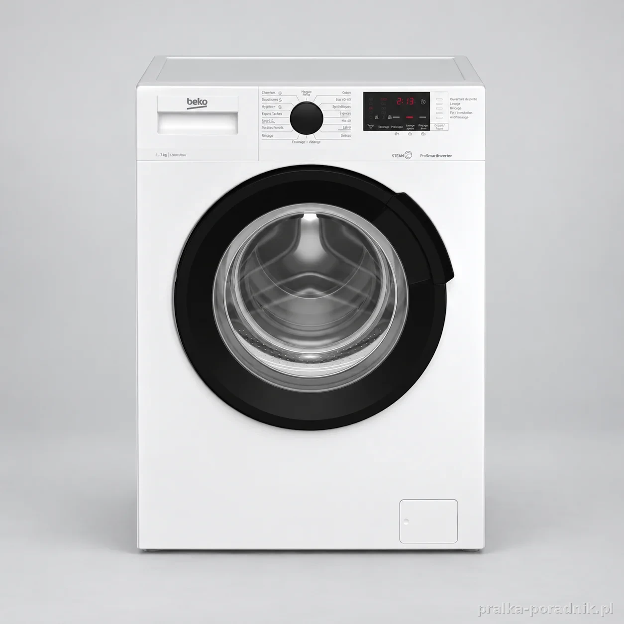 Beko WUV72221BW, zdjęcie studyjne produktu