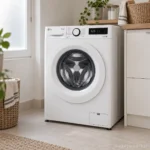 LG F82AV33WHS, widok pod kątem 3/4