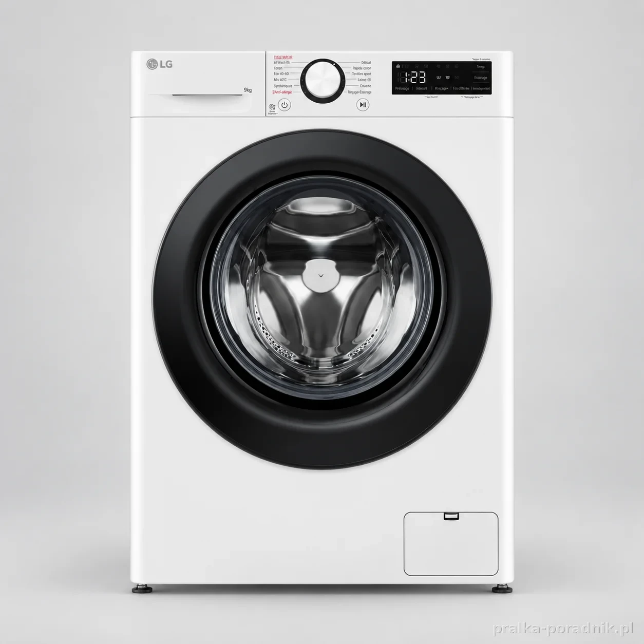 LG F94R35WHS, zdjęcie produktowe w studiu